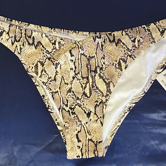 Other - Snakeskin Bikini Bottoms